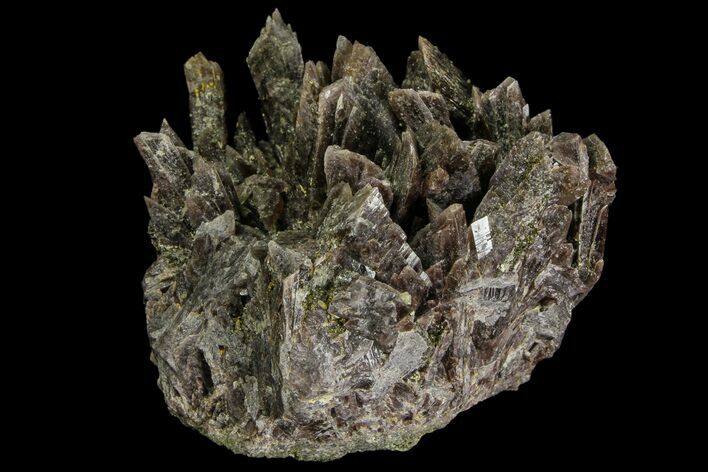Axinite Crystal Cluster - Peru #87733